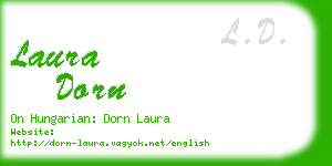 laura dorn business card